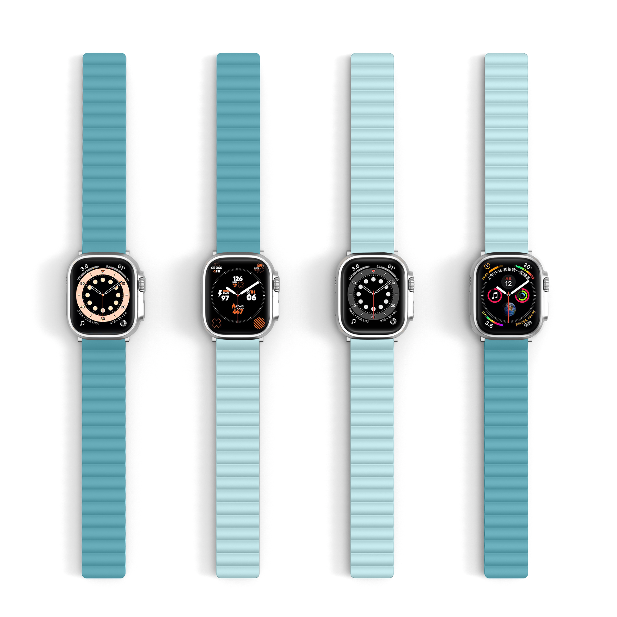 Bracelet à rabat DuoColor pour Apple Watch