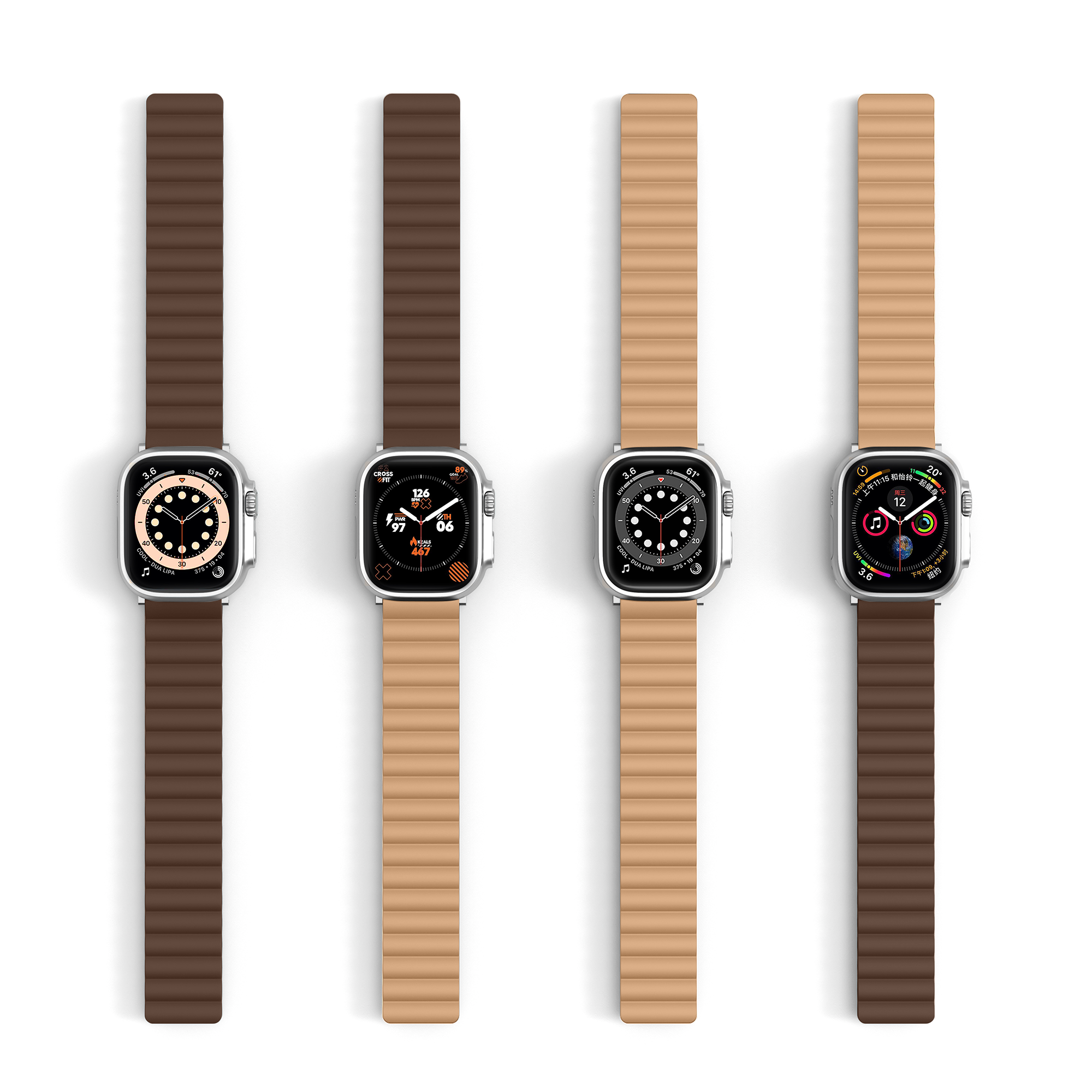 Bracelet à rabat DuoColor pour Apple Watch