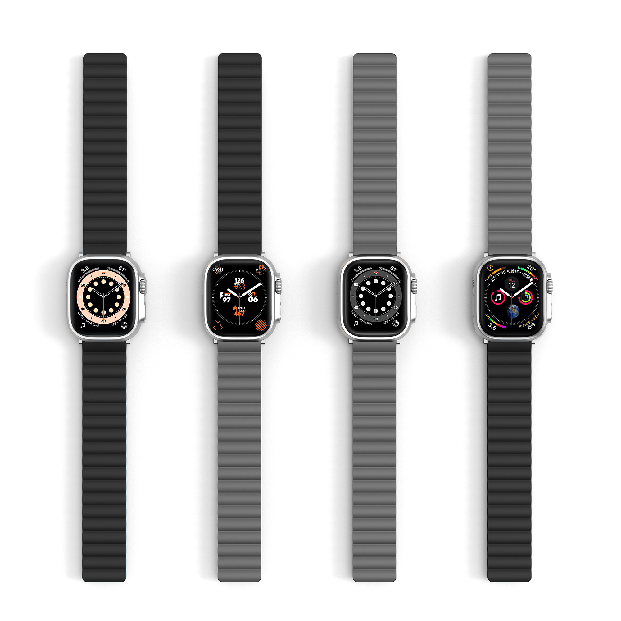 Bracelet à rabat DuoColor pour Apple Watch