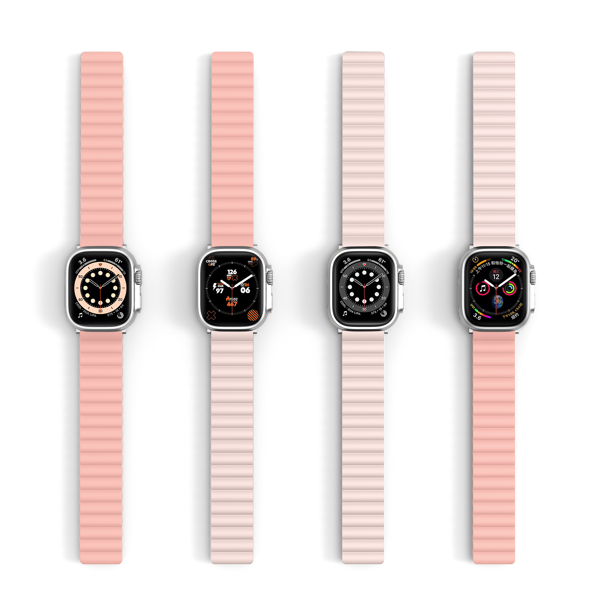 Bracelet à rabat DuoColor pour Apple Watch