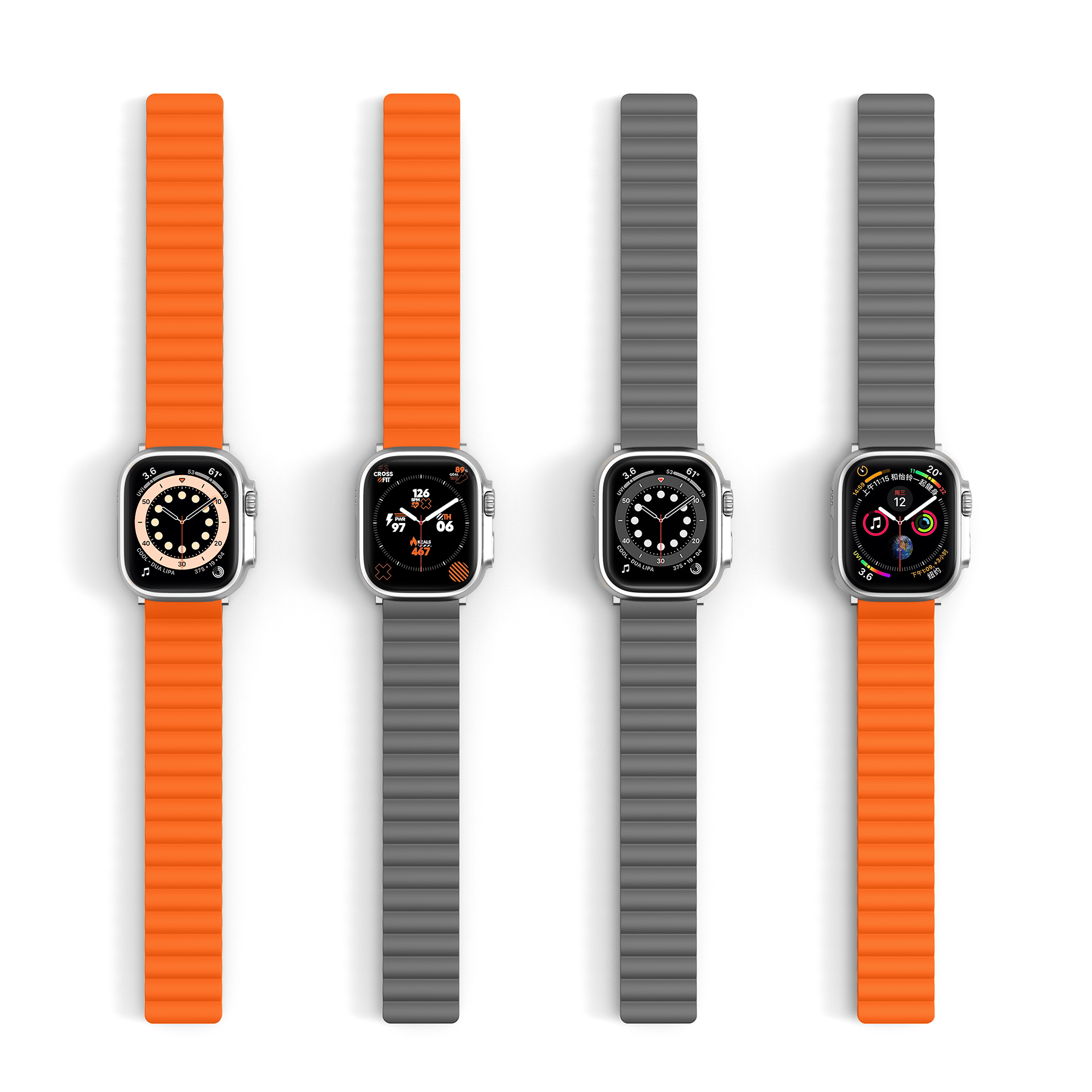 Bracelet à rabat DuoColor pour Apple Watch