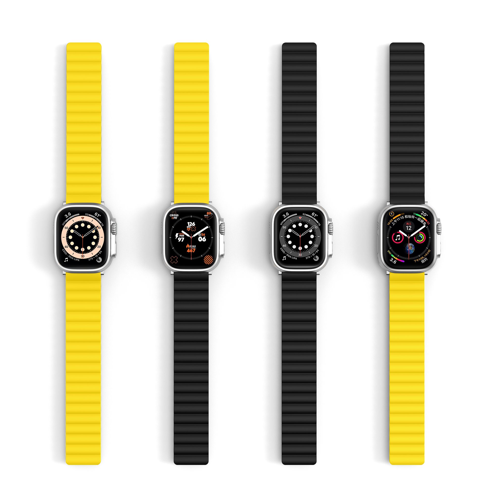 Bracelet à rabat DuoColor pour Apple Watch