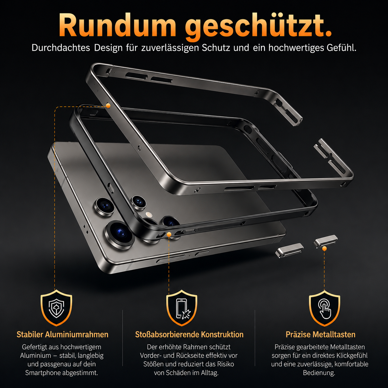 AluFrame - Samsung Hülle