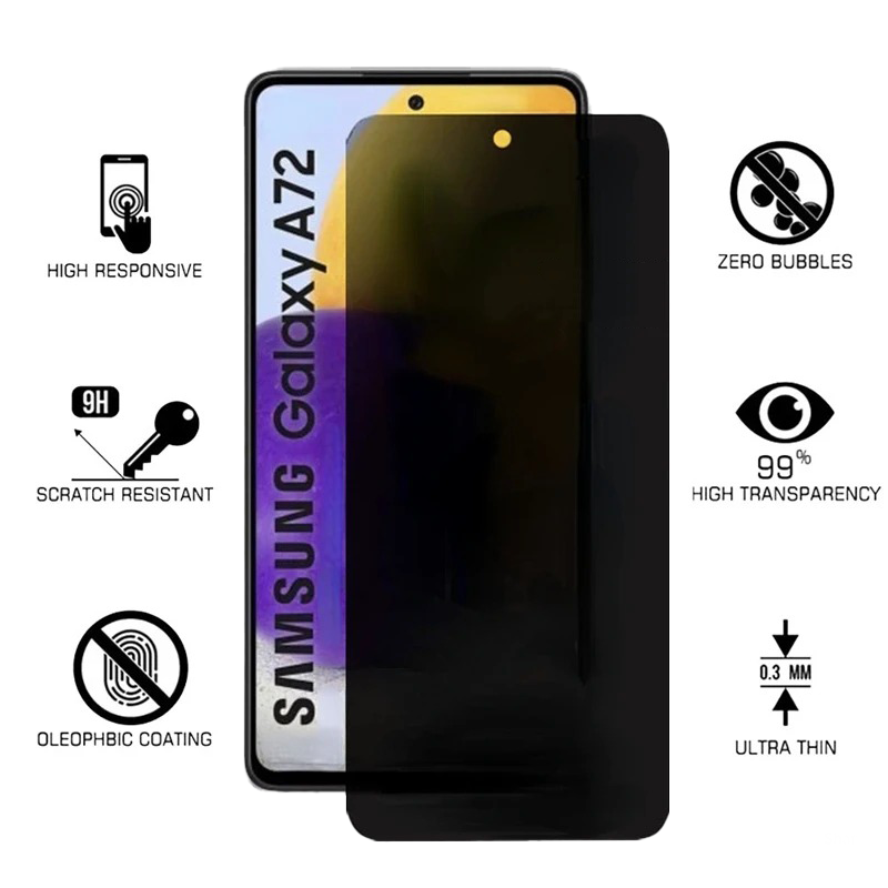 Verre de confidentialité - Samsung Série A