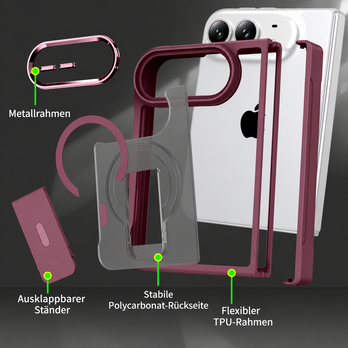 Kickstand MagSafe - iPhone Duo Hülle