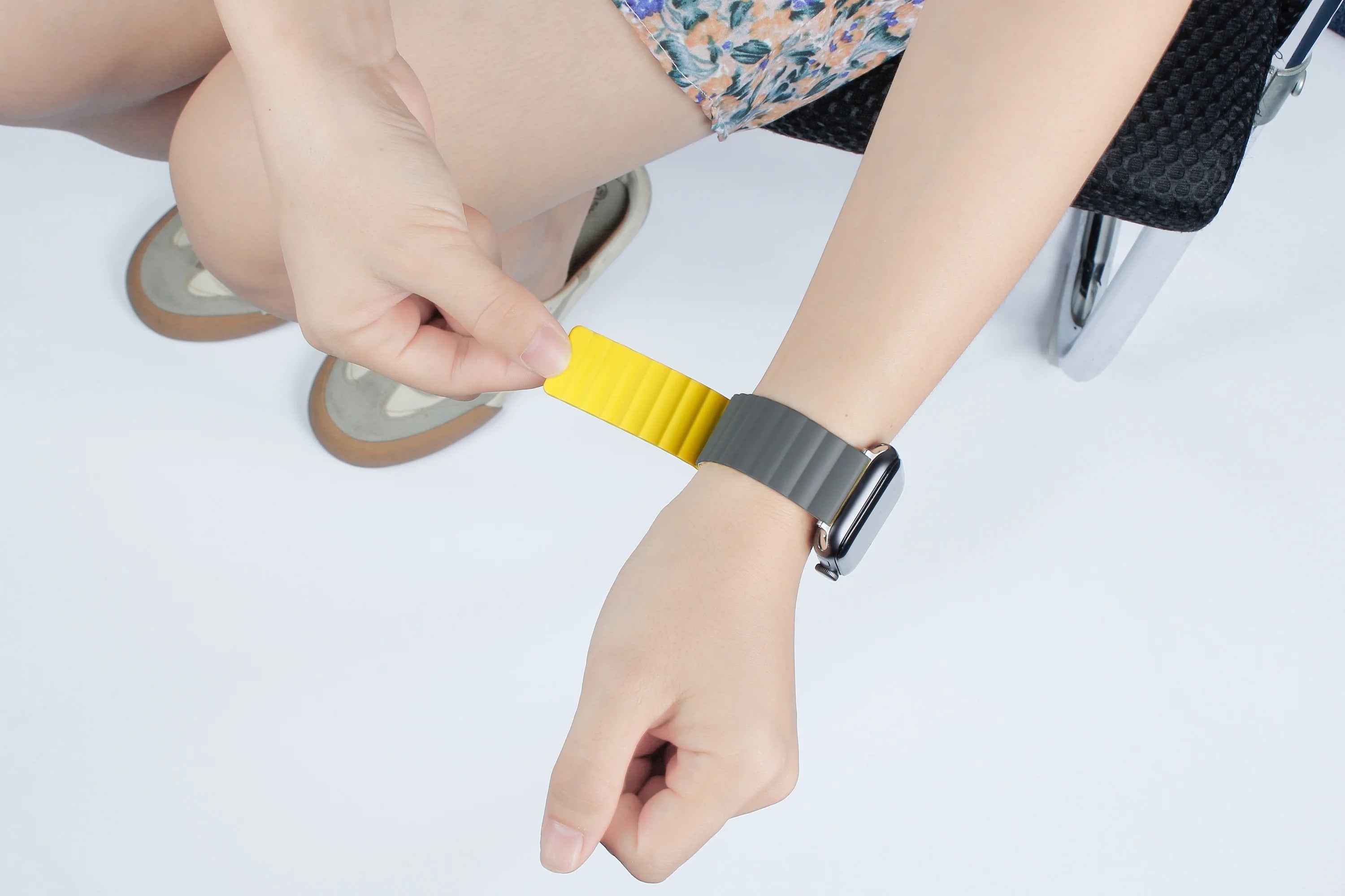 Bracelet à rabat DuoColor pour Apple Watch